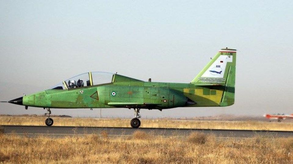 سقوط هواپیمای جنگنده در تبریز