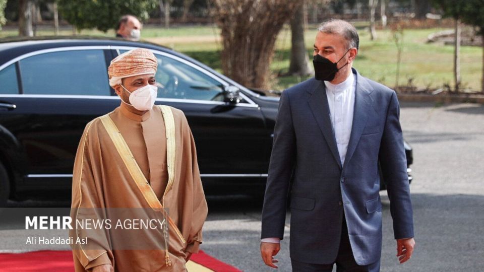 دیدار وزرای امور خارجه ایران و عمان