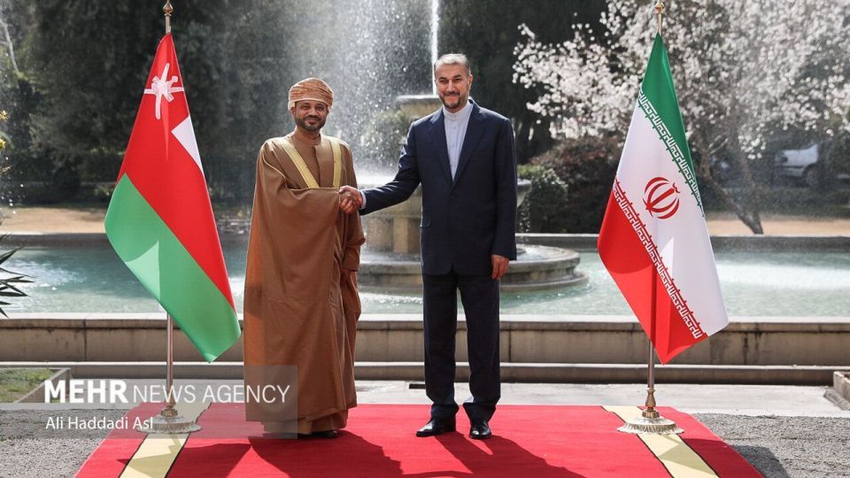 دیدار وزرای امور خارجه ایران و عمان