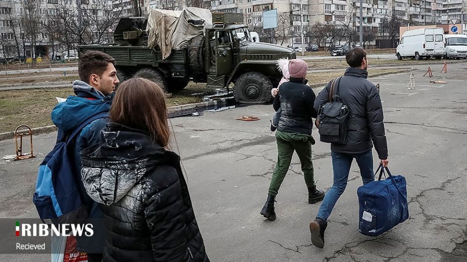 جنگ اوکراین، بی خانمانی و آوارگی مردم