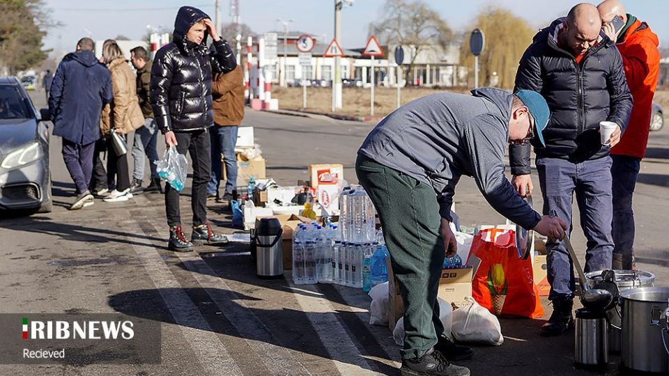 جنگ اوکراین، بی خانمانی و آوارگی مردم