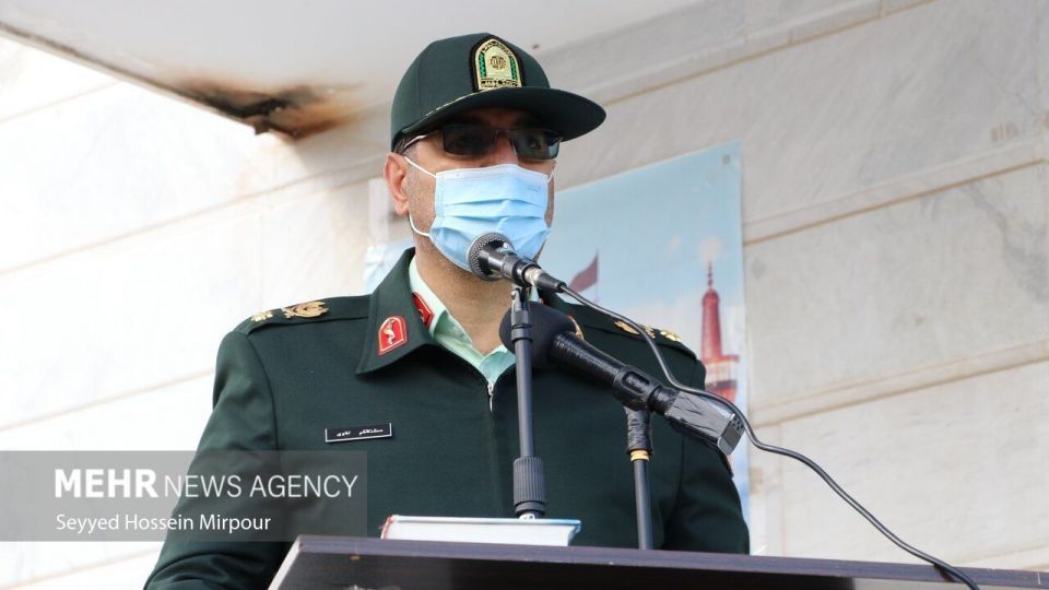 تشییع پیکر «احسان پای خسته» شهید انتظامی در مشهد