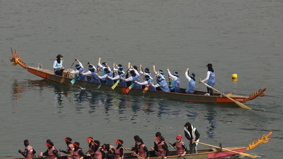 مسابقات قایقرانی کایوپولو و دراگون زنان