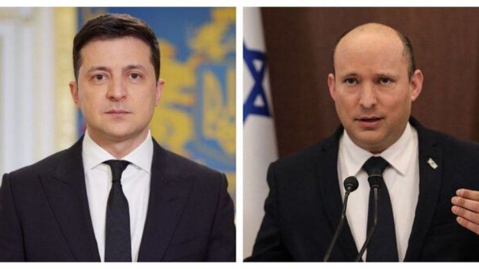 مکالمه تلفنی زلنسکی و نفتالی بنت