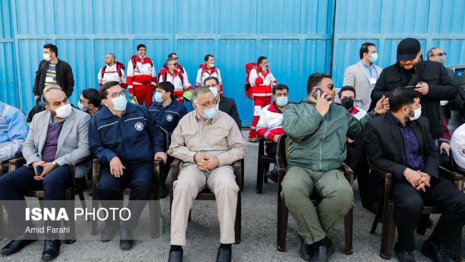 رزمایش مشترک امداد هوایی شهر تهران با سناریوی بحران زلزله   
