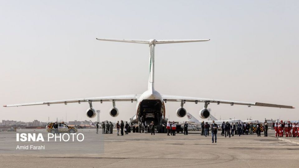 رزمایش مشترک امداد هوایی شهر تهران با سناریوی بحران زلزله   