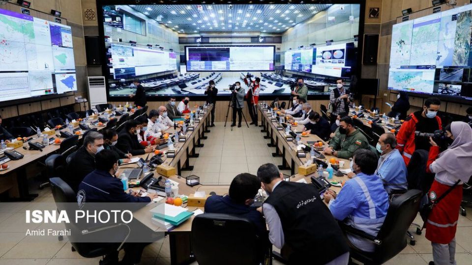 رزمایش مشترک امداد هوایی شهر تهران با سناریوی بحران زلزله   