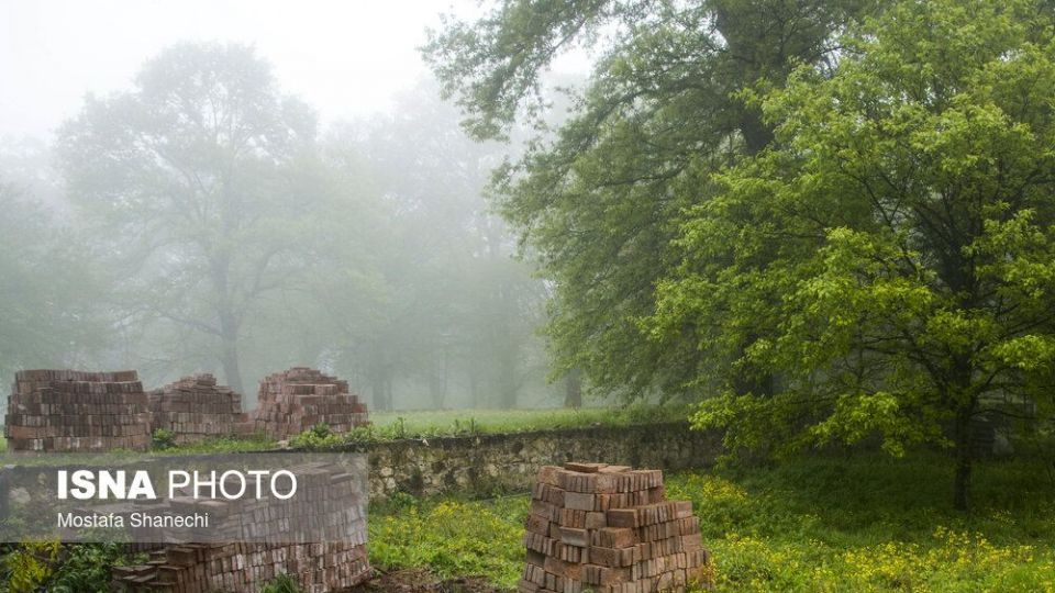 مسافران نوروزی منطقه گردشگری عباس آباد بهشهر