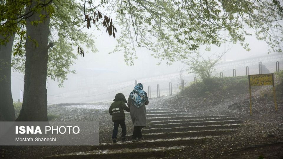 مسافران نوروزی منطقه گردشگری عباس آباد بهشهر
