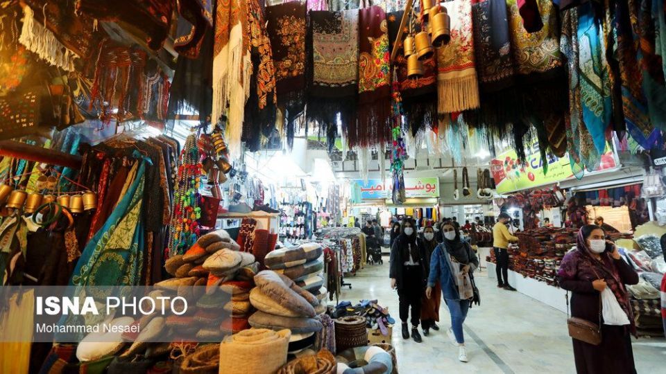 مسافران نوروزی در اسکله بندر ترکمن