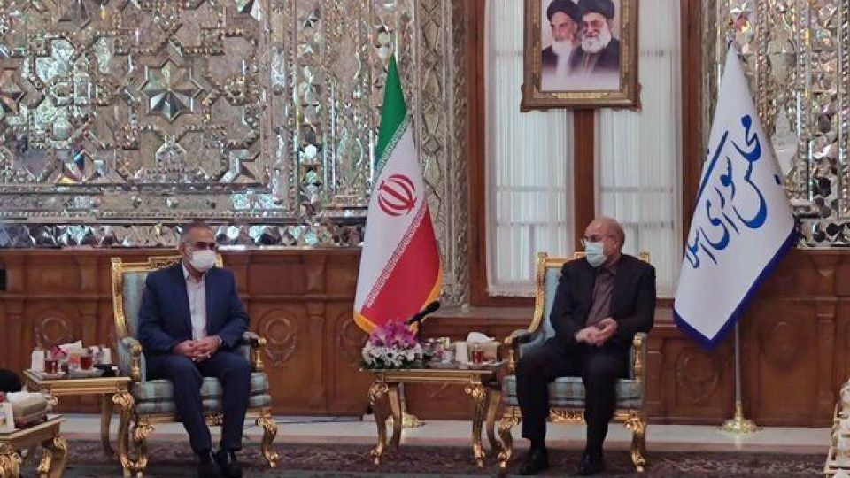 دیدار نوروزی معاون رئیس‌جمهور و قالیباف