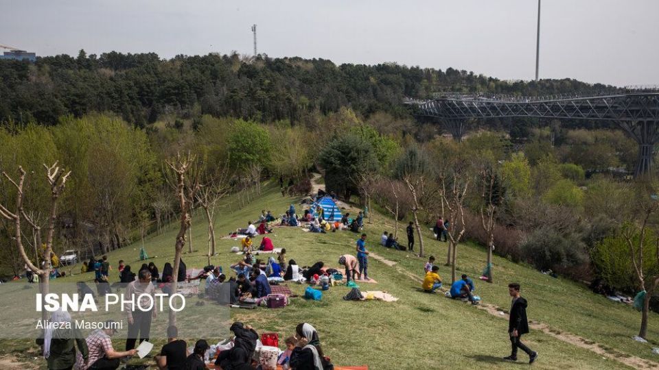 سیزده‌به‌در ۱۴۰۱ در تهران 