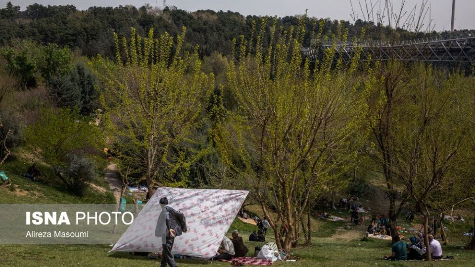 سیزده‌به‌در ۱۴۰۱ در تهران 