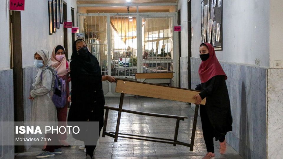 آغاز آموزش حضوری مدارس پس از دو سال - مشهد