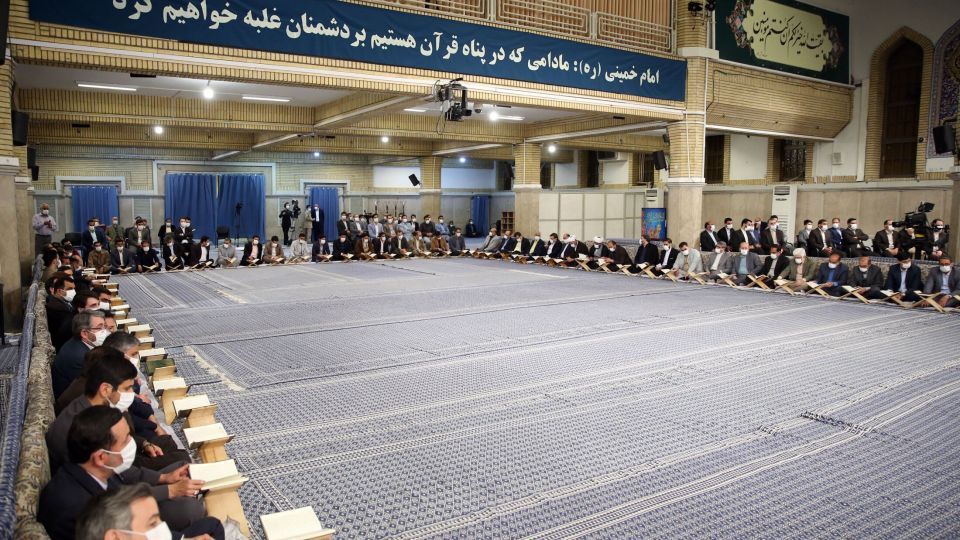 مراسم انس با قرآن در اولین روز ماه مبارک رمضان