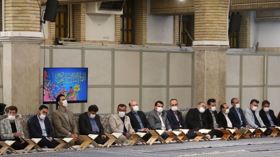 مراسم انس با قرآن در اولین روز ماه مبارک رمضان