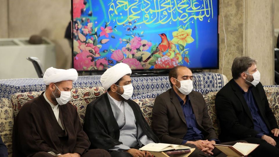 مراسم انس با قرآن در اولین روز ماه مبارک رمضان