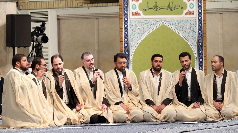 مراسم انس با قرآن در اولین روز ماه مبارک رمضان