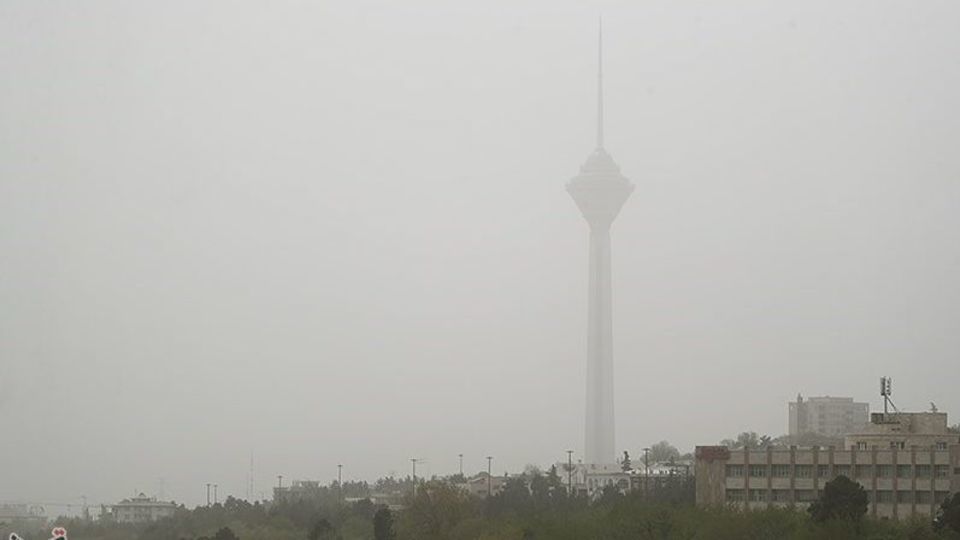 آلودگی هوای تهران در وضعیت خطرناک