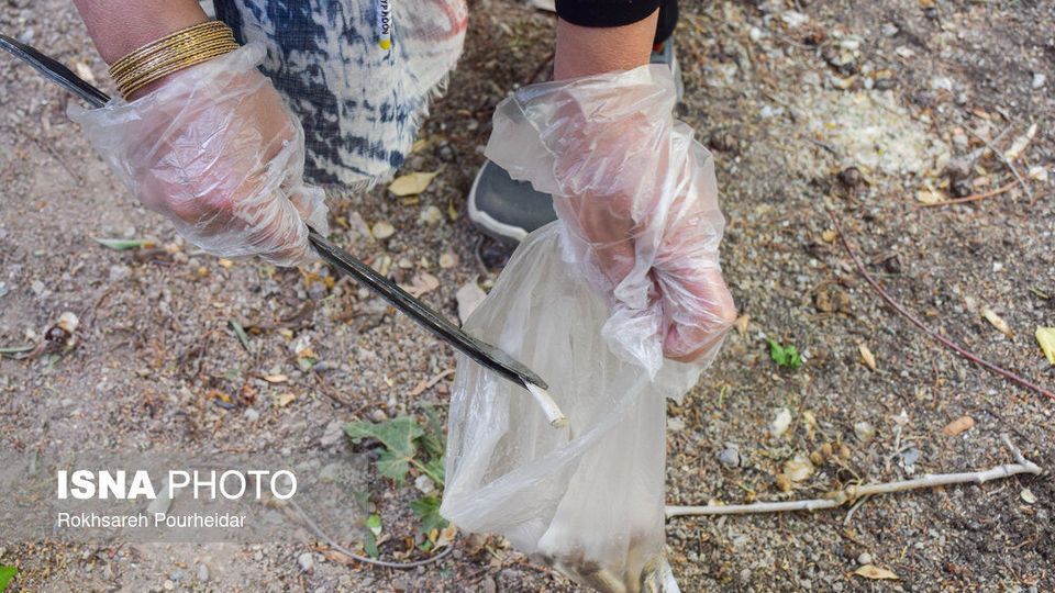 اجرای پویش نه به ته سیگار در اصفهان