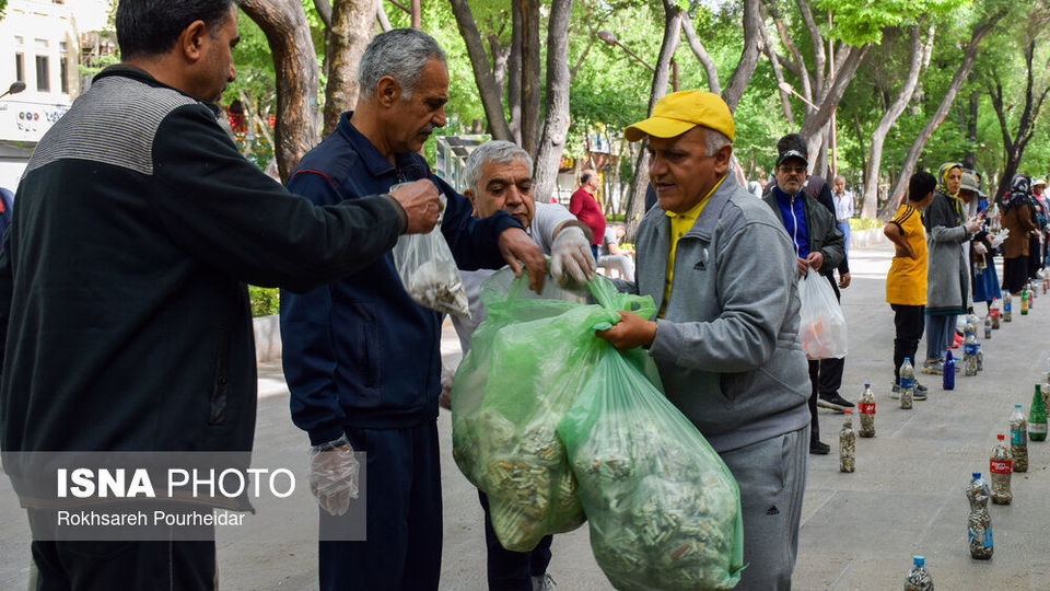 اجرای پویش نه به ته سیگار در اصفهان
