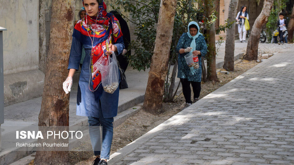 اجرای پویش نه به ته سیگار در اصفهان