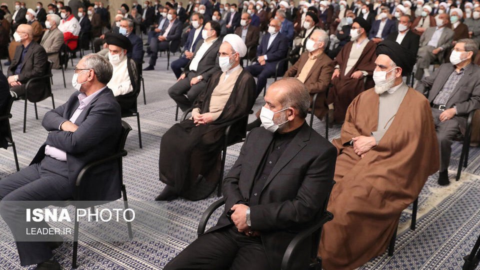 دیدار مسئولان و کارگزاران نظام با مقام معظم رهبری