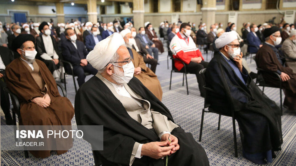 دیدار مسئولان و کارگزاران نظام با مقام معظم رهبری