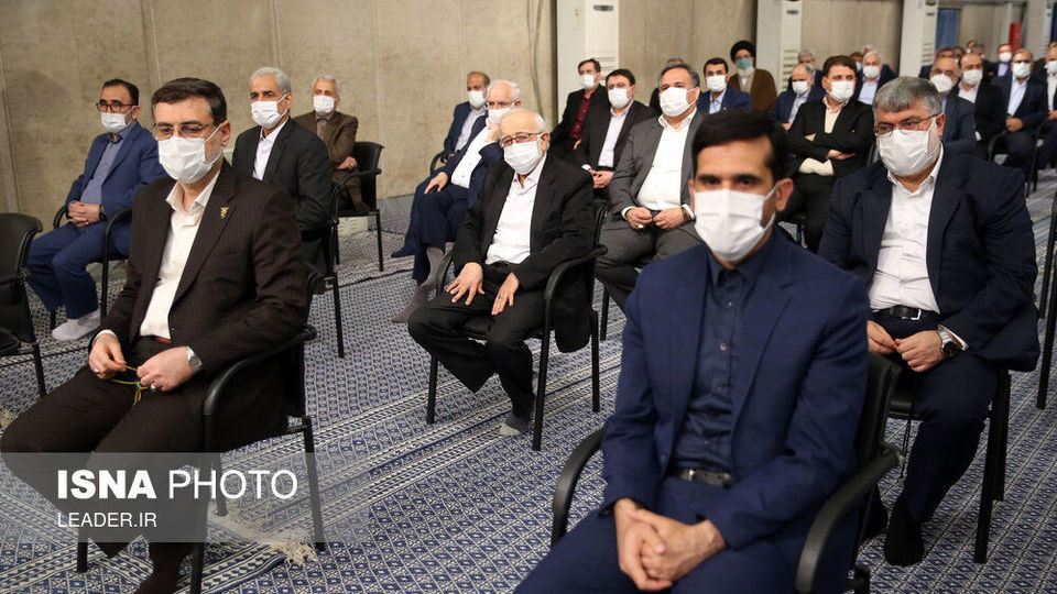 دیدار مسئولان و کارگزاران نظام با مقام معظم رهبری
