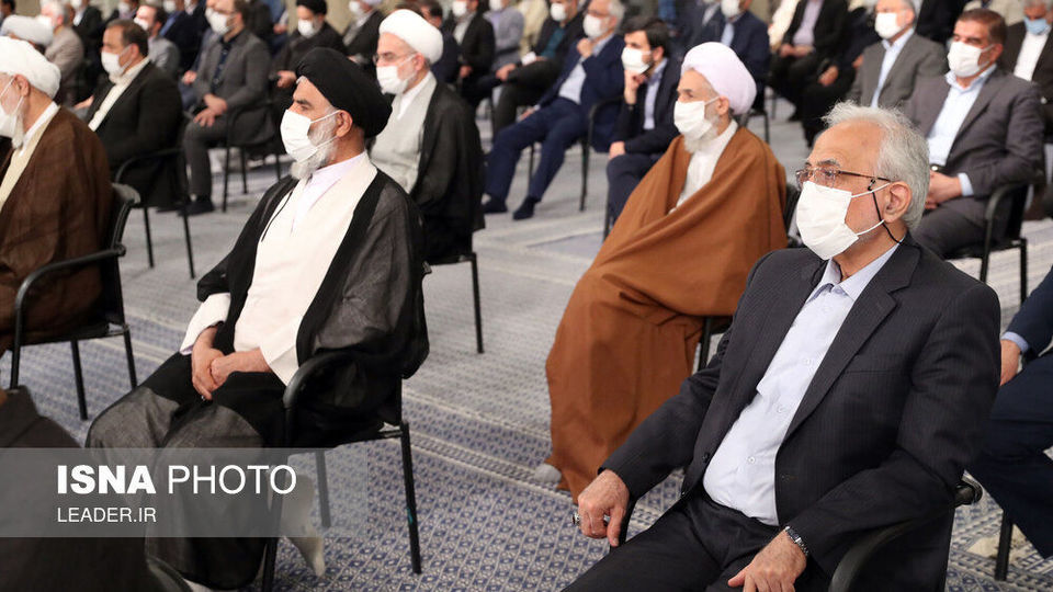 دیدار مسئولان و کارگزاران نظام با مقام معظم رهبری