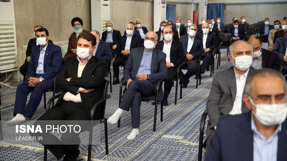 دیدار مسئولان و کارگزاران نظام با مقام معظم رهبری