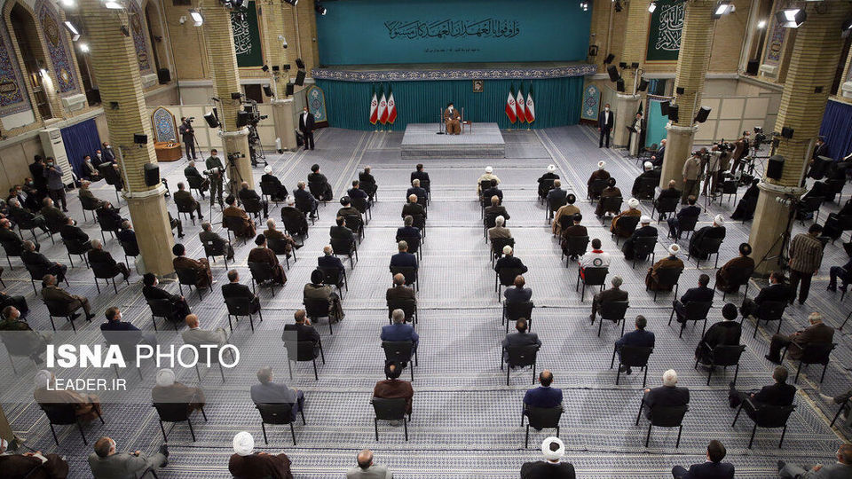 دیدار مسئولان و کارگزاران نظام با مقام معظم رهبری