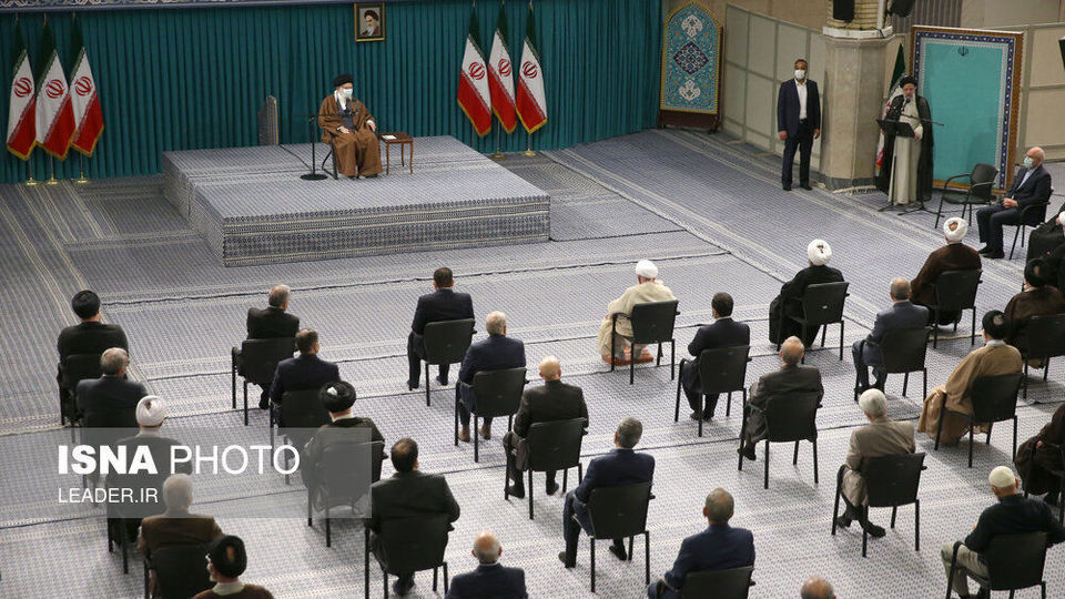 دیدار مسئولان و کارگزاران نظام با مقام معظم رهبری