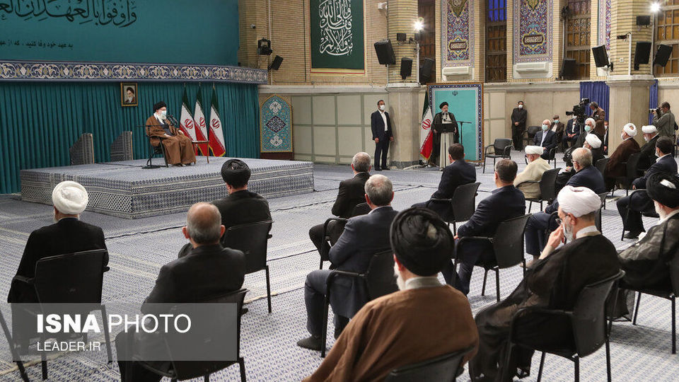 دیدار مسئولان و کارگزاران نظام با مقام معظم رهبری