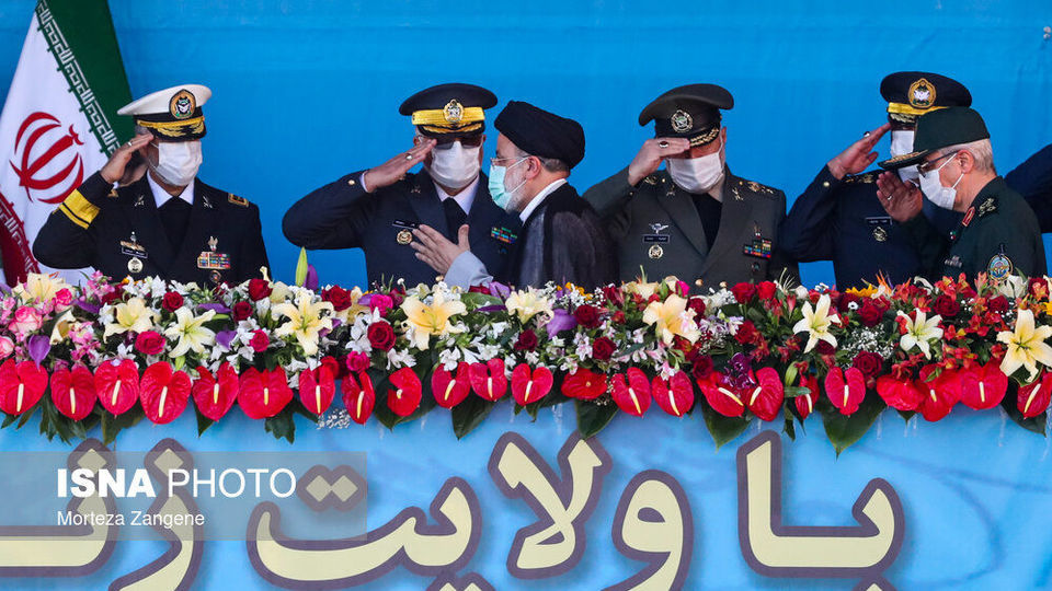 مراسم گرامیداشت روز ارتش