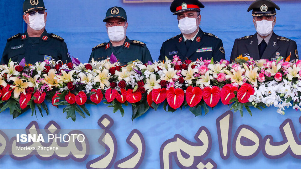 مراسم گرامیداشت روز ارتش