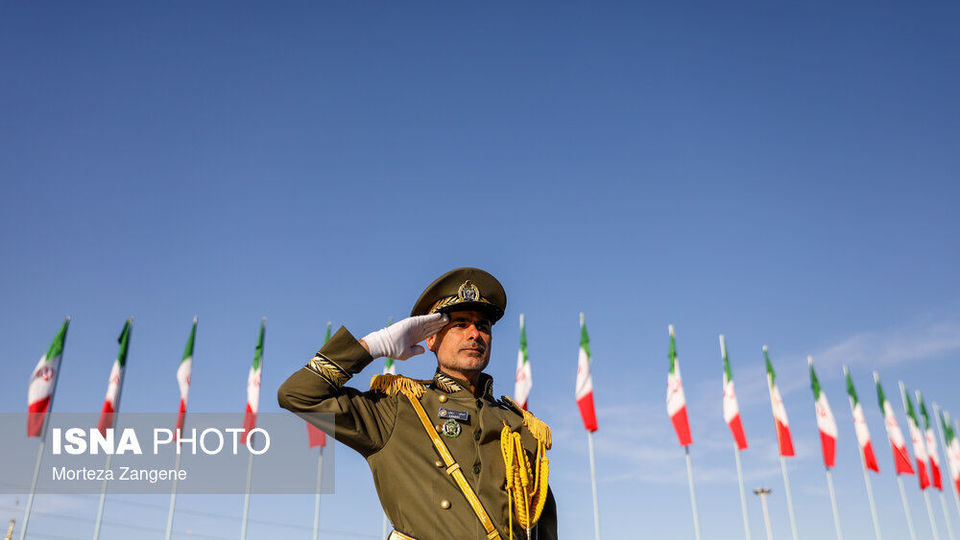 مراسم گرامیداشت روز ارتش