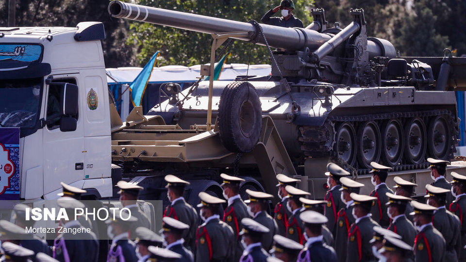 مراسم گرامیداشت روز ارتش