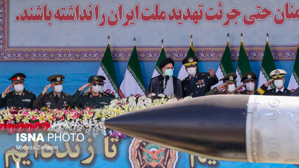 مراسم گرامیداشت روز ارتش