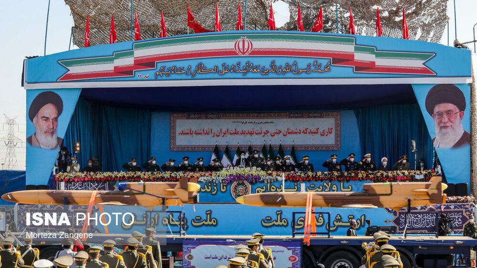 مراسم گرامیداشت روز ارتش