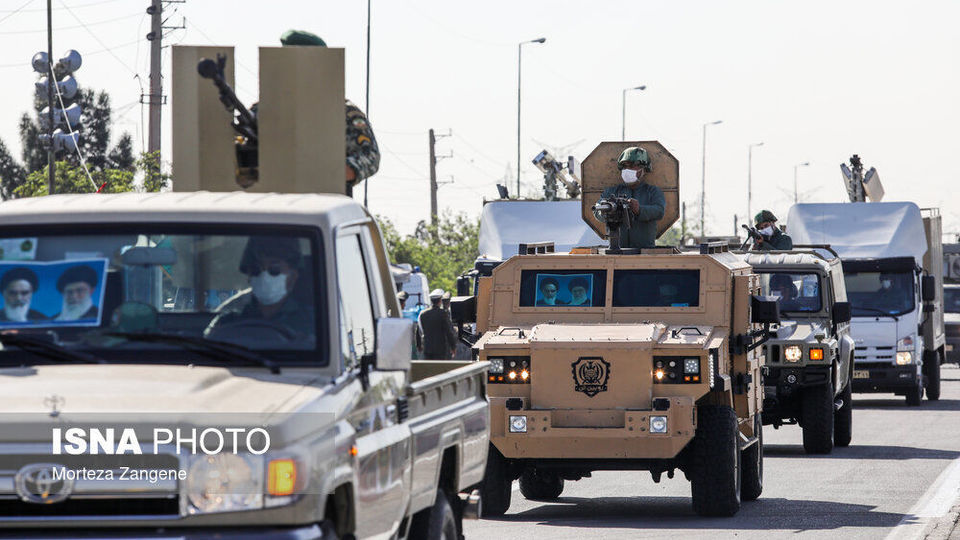 مراسم گرامیداشت روز ارتش