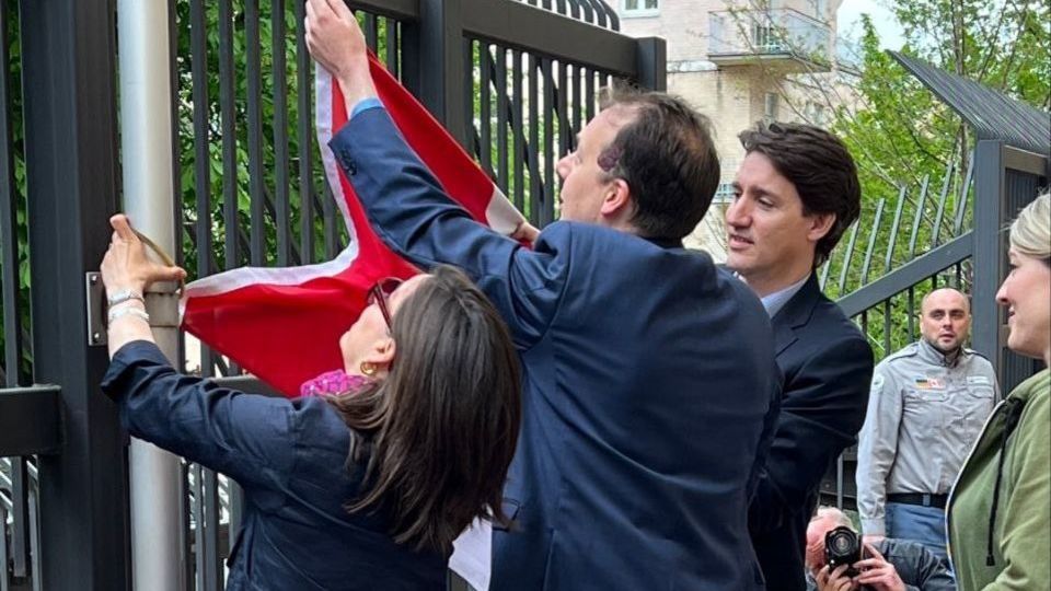 «ترودو» به کی‌یف رفت