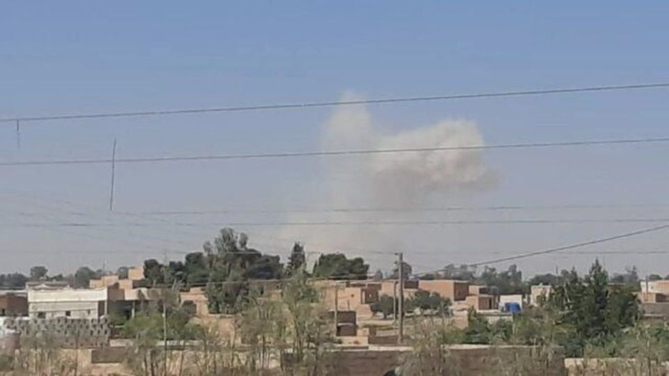 حمله موشکی به پایگاه ارتش آمریکا در شمال شرق سوریه