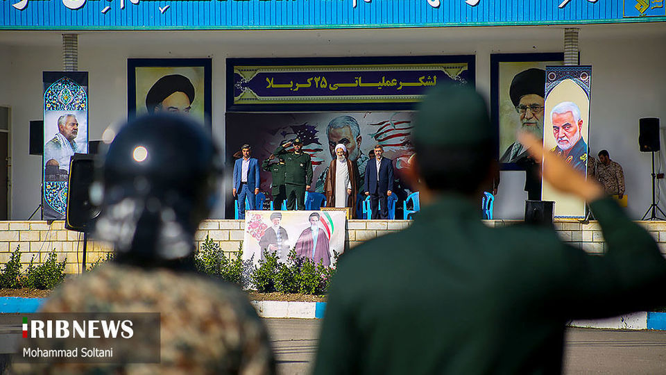 رزمایش گردان بیت المقدس در ساری