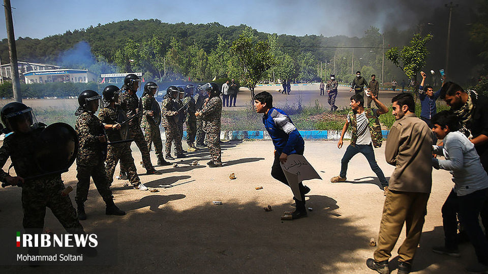 رزمایش گردان بیت المقدس در ساری