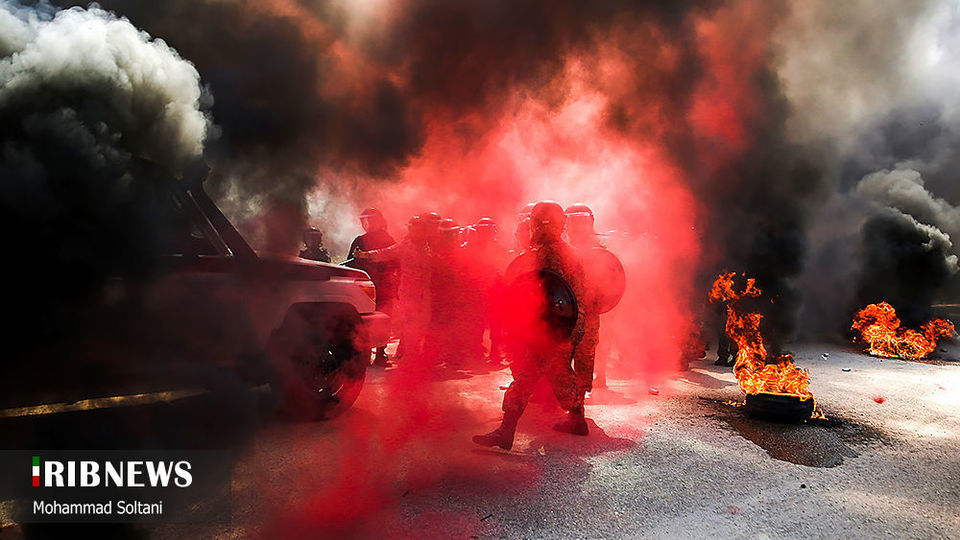 رزمایش گردان بیت المقدس در ساری