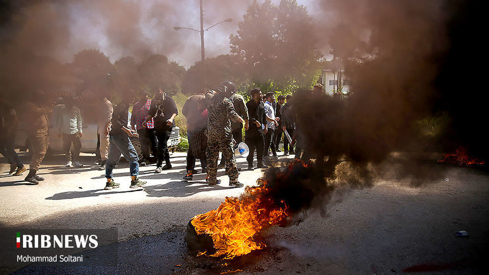 رزمایش گردان بیت المقدس در ساری