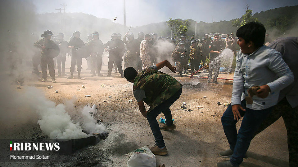 رزمایش گردان بیت المقدس در ساری