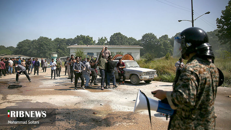 رزمایش گردان بیت المقدس در ساری