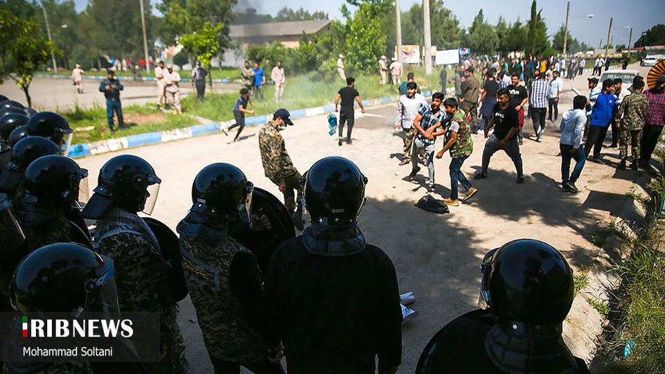 رزمایش گردان بیت المقدس در ساری